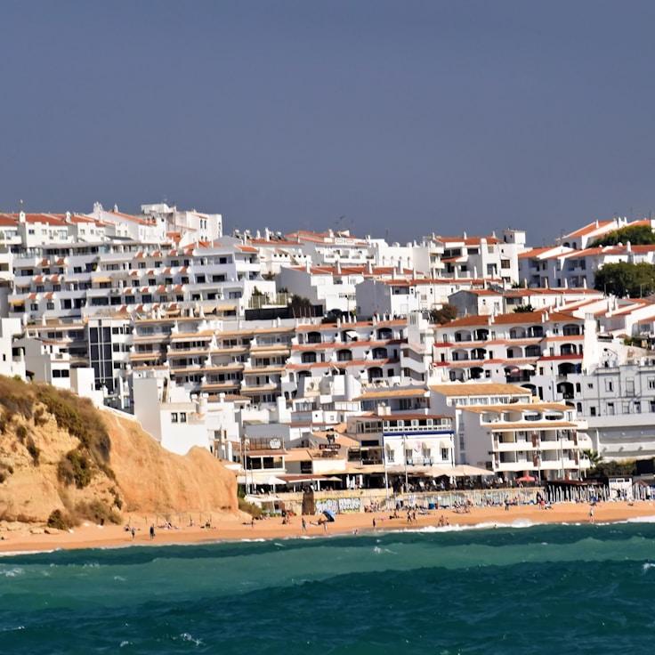 Entertainment zone at night in Switzerland